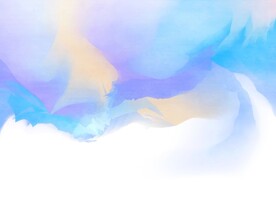 创意水彩抽象艺术画水彩晕染