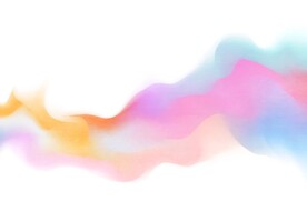 创意水彩抽象艺术画水彩晕染