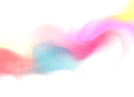 创意水彩抽象艺术画水彩晕染