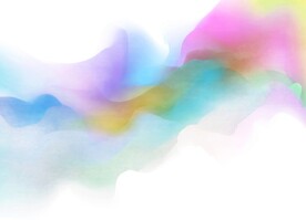 创意水彩抽象艺术画水彩晕染