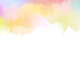 创意水彩抽象艺术画水彩晕染