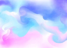 创意水彩抽象艺术画水彩晕染