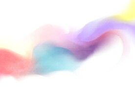 创意水彩抽象艺术画水彩晕染