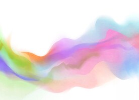 创意水彩抽象艺术画水彩晕染