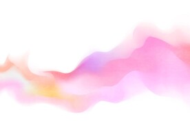 创意水彩抽象艺术画水彩晕染