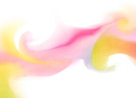 创意水彩抽象艺术画水彩晕染
