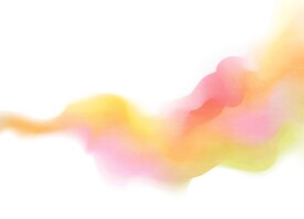 创意水彩抽象艺术画水彩晕染