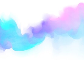 创意水彩抽象艺术画水彩晕染