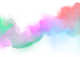 创意水彩抽象艺术画水彩晕染