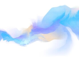 创意水彩抽象艺术画水彩晕染