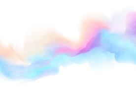 创意水彩抽象艺术画水彩晕染