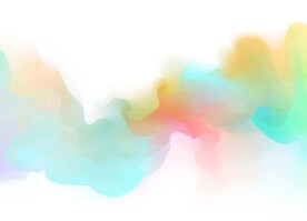 创意水彩抽象艺术画水彩晕染