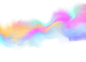 创意水彩抽象艺术画水彩晕染