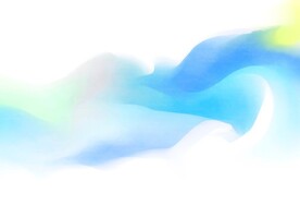 创意水彩抽象艺术画水彩晕染