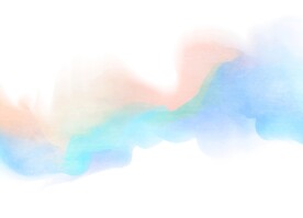 创意水彩抽象艺术画水彩晕染