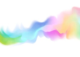 创意水彩抽象艺术画水彩晕染