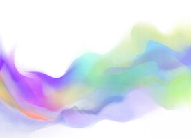 创意水彩抽象艺术画水彩晕染
