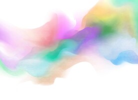 创意水彩抽象艺术画水彩晕染