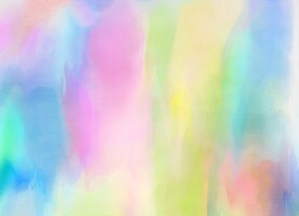 创意水彩抽象艺术画水彩晕染