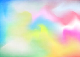 创意水彩抽象艺术画水彩晕染
