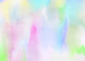 创意水彩抽象艺术画水彩晕染