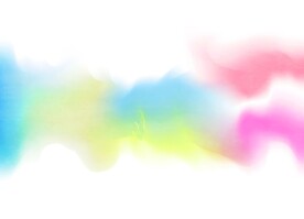 创意水彩抽象艺术画水彩晕染