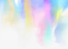 创意水彩抽象艺术画水彩晕染