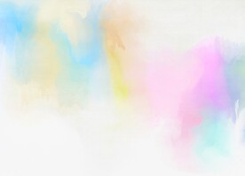 创意水彩抽象艺术画水彩晕染