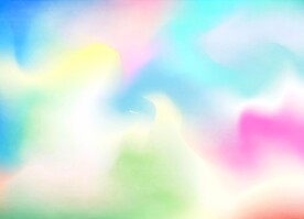 创意水彩抽象艺术画水彩晕染