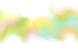 创意水彩抽象艺术画水彩晕染