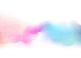 创意水彩抽象艺术画水彩晕染