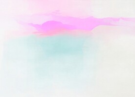 创意水彩抽象艺术画水彩晕染