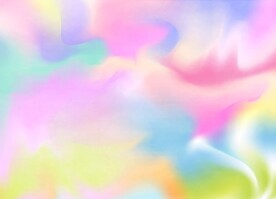创意水彩抽象艺术画水彩晕染