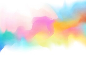 创意水彩抽象艺术画水彩晕染