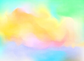 创意水彩抽象艺术画水彩晕染