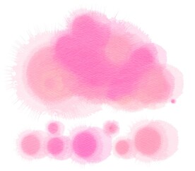 创意水彩抽象艺术画水彩晕染