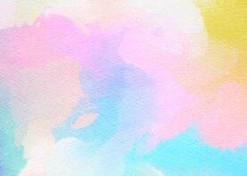 创意水彩抽象艺术画水彩晕染