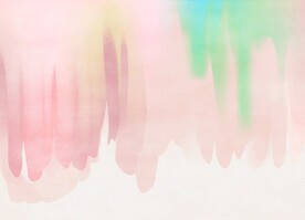 创意水彩抽象艺术画水彩晕染