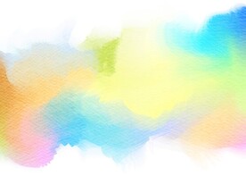 创意水彩抽象艺术画水彩晕染