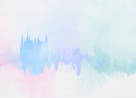 创意水彩抽象艺术画水彩晕染