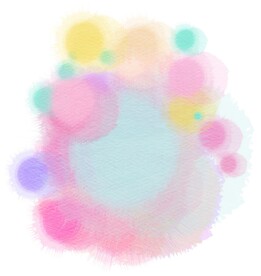创意水彩抽象艺术画水彩晕染