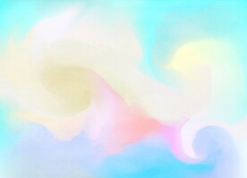 创意水彩抽象艺术画水彩晕染