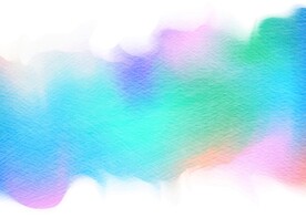 创意水彩抽象艺术画水彩晕染