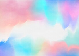 创意水彩抽象艺术画水彩晕染