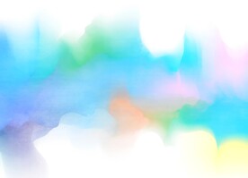 创意水彩抽象艺术画水彩晕染