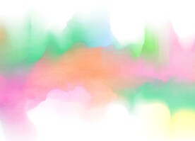创意水彩抽象艺术画水彩晕染
