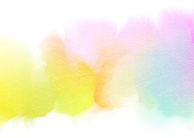 创意水彩抽象艺术画水彩晕染