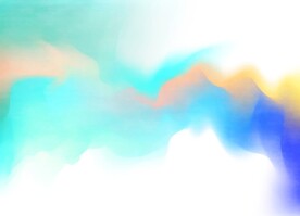 创意水彩抽象艺术画水彩晕染