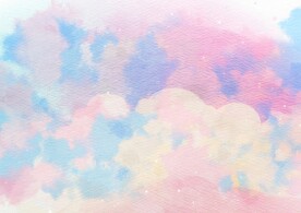 创意水彩抽象艺术画水彩晕染