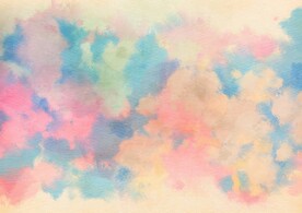 创意水彩抽象艺术画水彩晕染